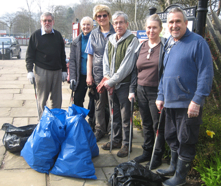 2014 Big Spring Clean Up Volunteers