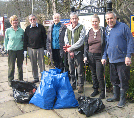 2014 Big Spring Clean Up Volunteers