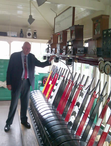 Inside Settle Signal Box