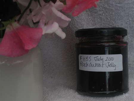 Jar of Blackcurrant jelly